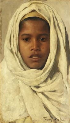 Nada, jeune Beduin, Sinai