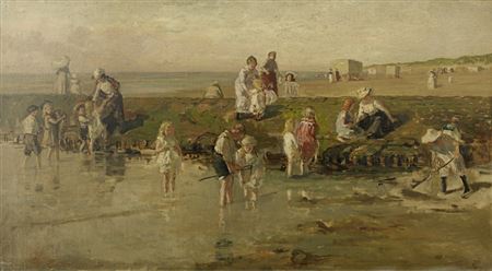 Summertime on Scheveningen Beach