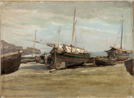 Boats at the seashore