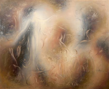 Sample artwork by Giorgios (Georges) Gounaropoulos (1889 - 1977), known for figure, genre, landscape paintings - View similar artists and auction records
