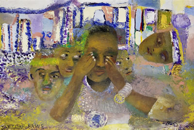 Four faces