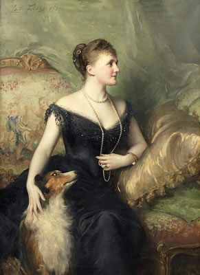 Portrait of Mrs Arthur James