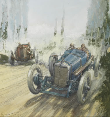 "1921 The first Italian Grand Prix, Circuito de Brescia"