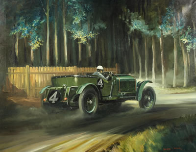 "Bentley "Old Number One" at Le Mans 1930"