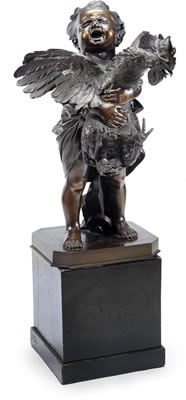 Enfant Au Coq