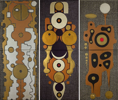 Homme et l'espace / triptych by Yannis Maltezos - Auction record, sale price, and art valuation. Compare with similar artists and explore comparable artworks.