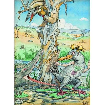 Plucking a Quill and Teasing a Crocodile