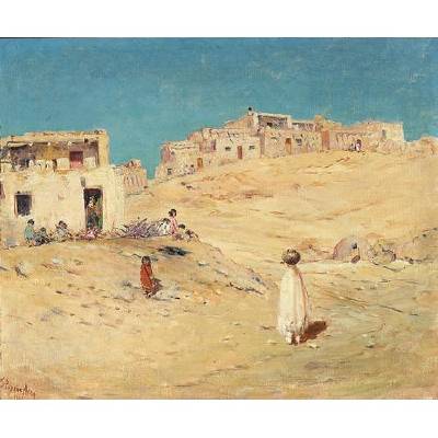 Afternoon at the Pueblo