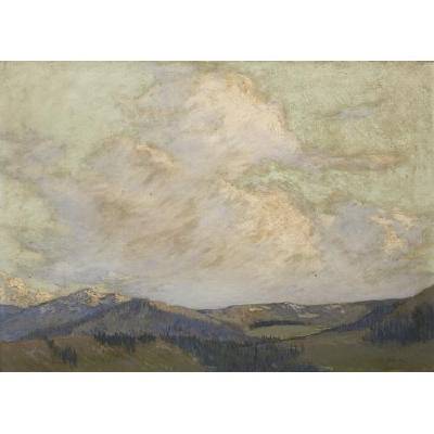 Sample artwork by Maurice Del Mue (1875 - 1955), known for landscape, still life, portrait painting - View similar artists and auction records