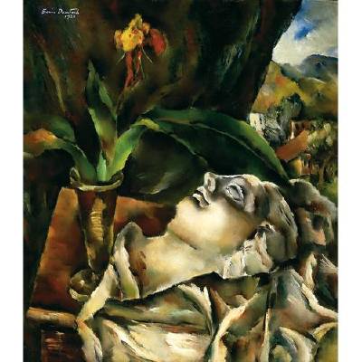 A Still Life with an Iris in a Vase and a Bust by Boris Deutsch - Auction record, sale price, and art valuation. Compare with similar artists and explore comparable artworks.
