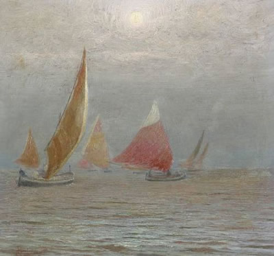 Fishing boats on the Venetian Lagoon