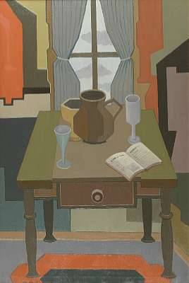 Interior by Louis Wolchonok - Auction record, sale price, and art valuation. Compare with similar artists and explore comparable artworks.