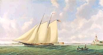 Sample artwork by Joseph B Smith (1798 - 1876), known for ship portrait, town views-churches - View similar artists and auction records