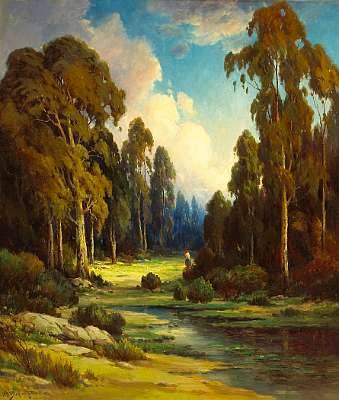 Sample artwork by Alexis Matthew Podchernikoff (1886 - 1933), known for land-skyscape, genre, coastal - View similar artists and auction records
