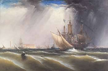 A View of Philadelphia Harbor