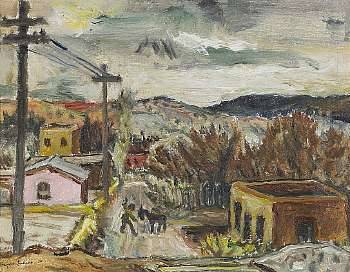 A Street in New Mexico by Eugene Ludins - Auction record, sale price, and art valuation. Compare with similar artists and explore comparable artworks.