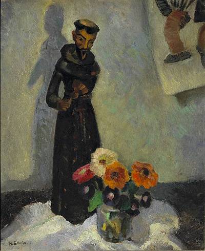 St. Francis and Flowers