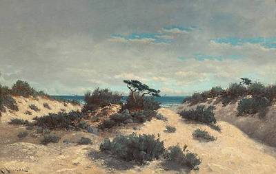 Sand Dunes in the Clearing Storm by Carl Jonnevold - Auction record, sale price, and art valuation. Compare with similar artists and explore comparable artworks.