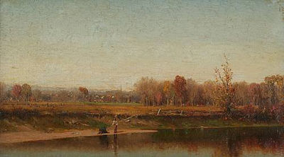 Esopus Creek by Jervis McEntee - Auction record, sale price, and art valuation. Compare with similar artists and explore comparable artworks.
