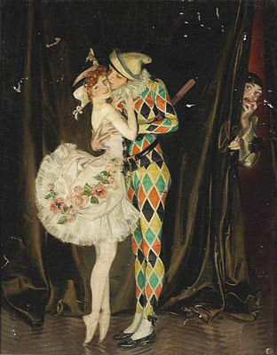 Arlecchino and Columbina