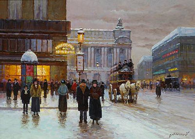 A VIEW OF THE PARIS OPERA