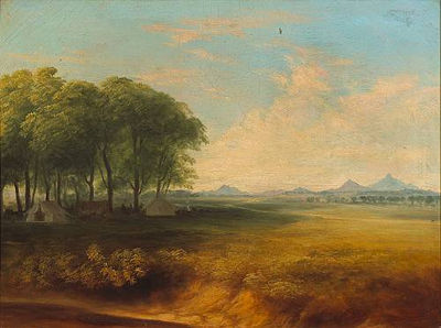 View in the Santa Cruz Valley on the Southern Mail Route to California