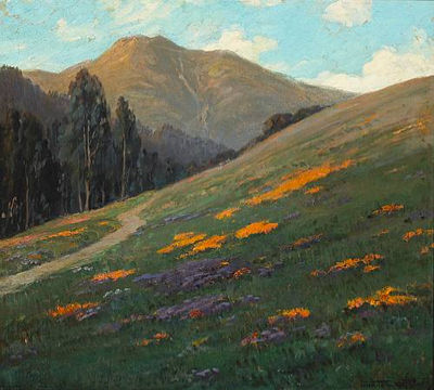 Sample artwork by Jean Pfister (1878 - 1949), known for landscape, aviation illustrator, painter, teacher, lecturer - View similar artists and auction records