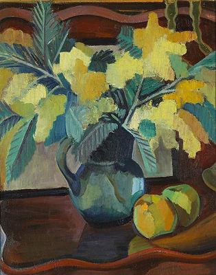 Sample artwork by Margaret Bruton (1894 - 1983), known for figure, landscape, graphics, mural - View similar artists and auction records