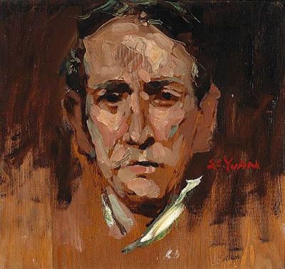 Portrait of S C Yuan: A Self Portrait as an Englishman