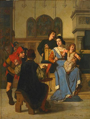 The jester's message by Guillaume Koller - Auction record, sale price, and art valuation. Compare with similar artists and explore comparable artworks.