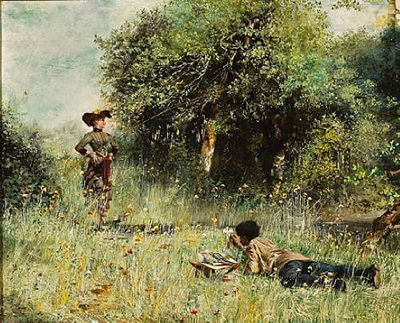 A flirtation