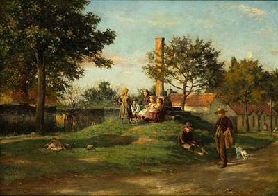 Sample artwork by William Darling Mackay (1844 - 1924), known for landscape painting - View similar artists and auction records