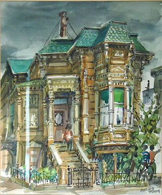 House in Lower Haight by Marjorie Stevens - Auction record, sale price, and art valuation. Compare with similar artists and explore comparable artworks.