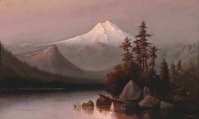 A View of Mt. Shasta at Twilight