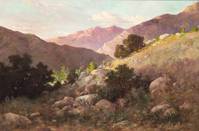 Sample artwork by John Bond Francisco (1863 - 1931), known for landscape, figure and portrait painting - View similar artists and auction records
