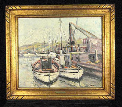 San Pedro Harbor by Paul Conner - Auction record, sale price, and art valuation. Compare with similar artists and explore comparable artworks.