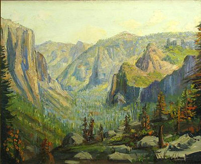 A view of Yosemite