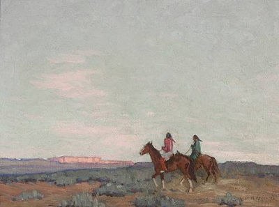 Indians on Horseback, 1916