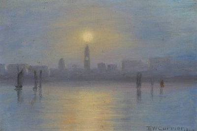 Ferry Building at Dusk, San Francisco, 1908