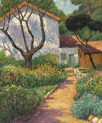 Garden, Carmel (No.15) by Harry Lachman - Auction record, sale price, and art valuation. Compare with similar artists and explore comparable artworks.