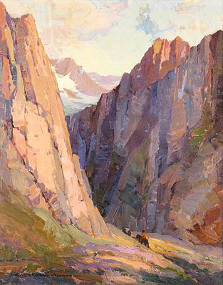 Pack Horses in the Sierras