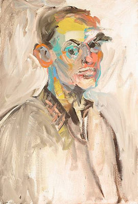 Portrait of John Charles Haley: Self-portrait