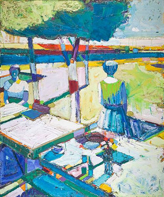 Two Figures in a Golden Land, 1965