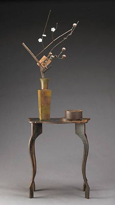 Sample artwork by David Kimball Anderson (Born 1946), known for geometric steel sculpture, abstract painting, teaching - View similar artists and auction records