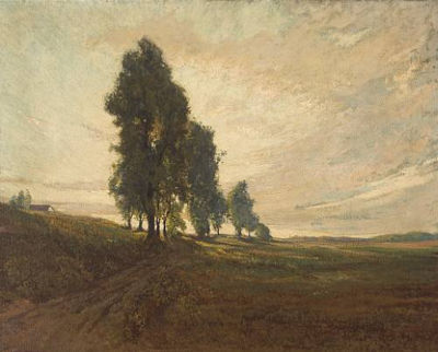 Country Road at Sunset