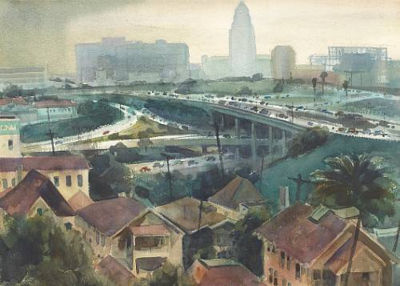 Cloverleaf Confusion by Emil Kosa Jr - Auction record, sale price, and art valuation. Compare with similar artists and explore comparable artworks.