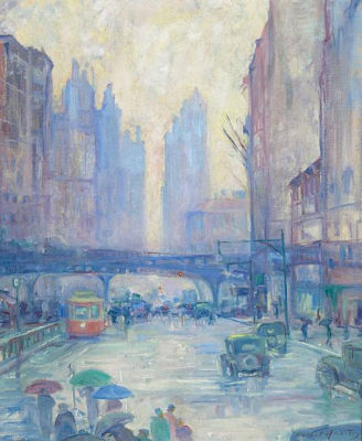 Sample artwork by Rachel V Hartley (1884 - 1963), known for portrait, landscape and botanics painting, illustration, teaching - View similar artists and auction records
