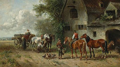 At the blacksmith's shop