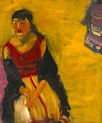 Sample artwork by Julius Wasserstein (1924 - 1985), known for abstract expression - View similar artists and auction records