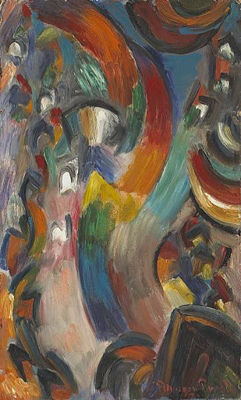 Synchromie in Orange, 1922